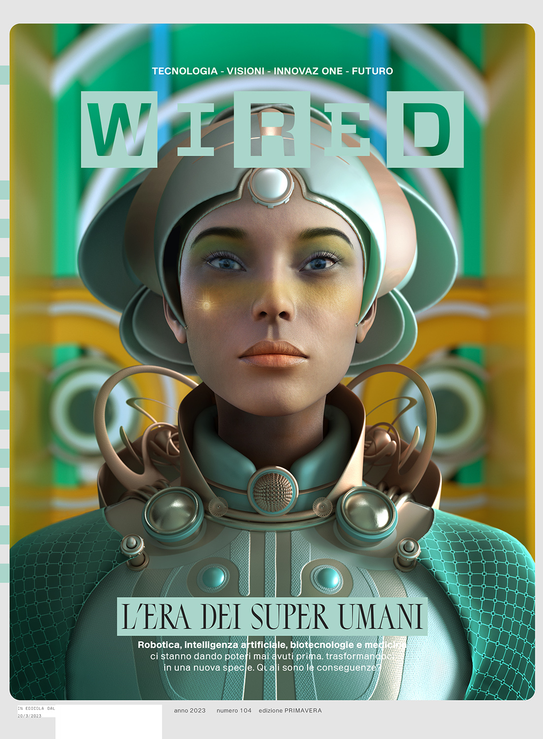 Wired Italia Magazine front Cover