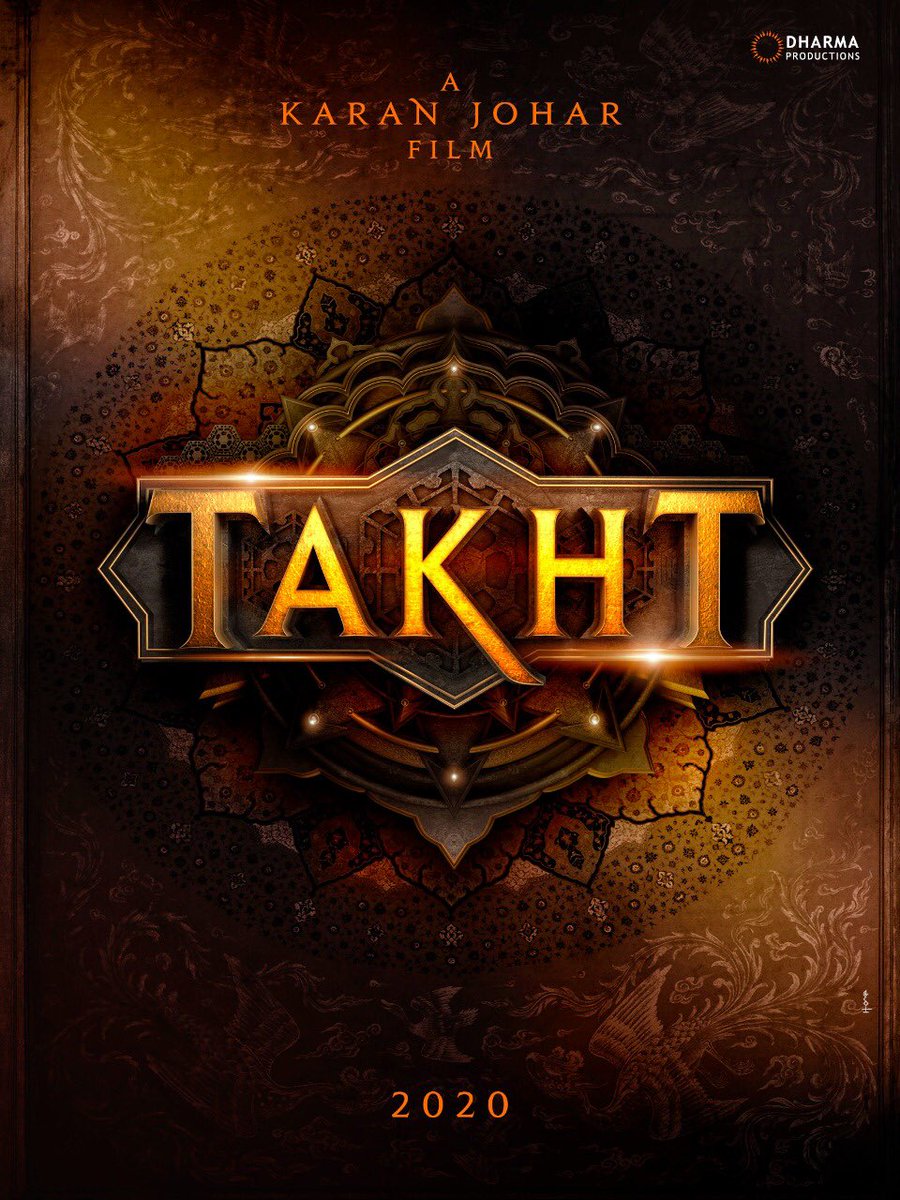 Takht (Poster Art and 3D Logo)