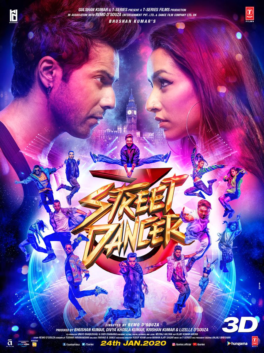 Street Dancer 3 ( Poster Art)